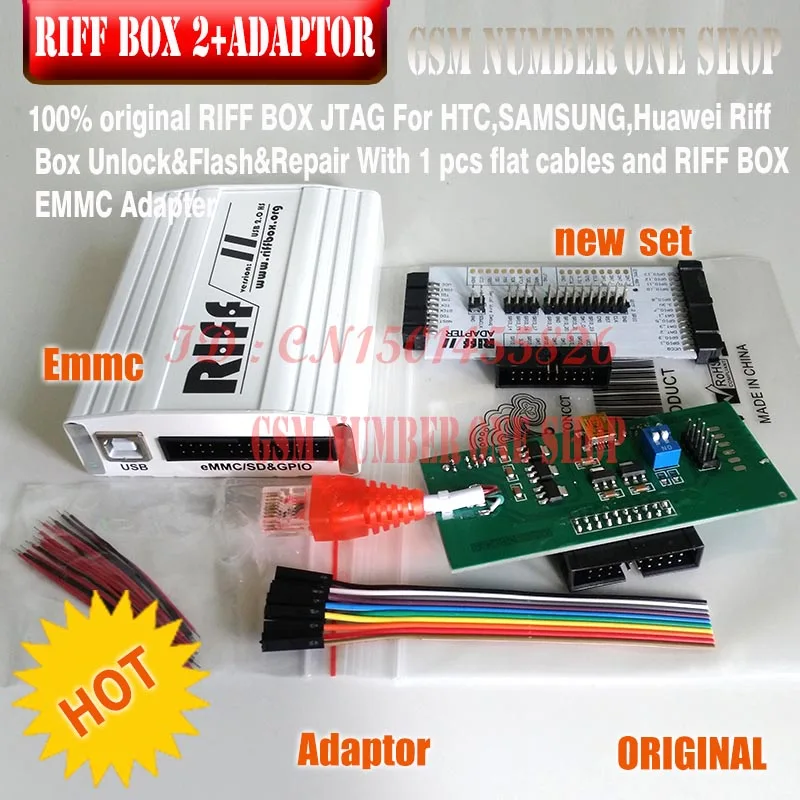 Riff Box 2 Riff box v2 Riff box II+ Emmc+ Адаптер для LG и htc, samsung Ремонт мобильных телефонов и вспышки(и emmc адаптер