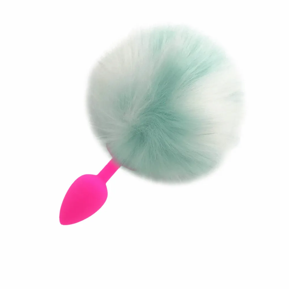 Metal Sexy Rabbit Tail Anal Plug Bunny Butt Unisex Booty Beads Sex Toy for Women &amp Men | Красота и здоровье