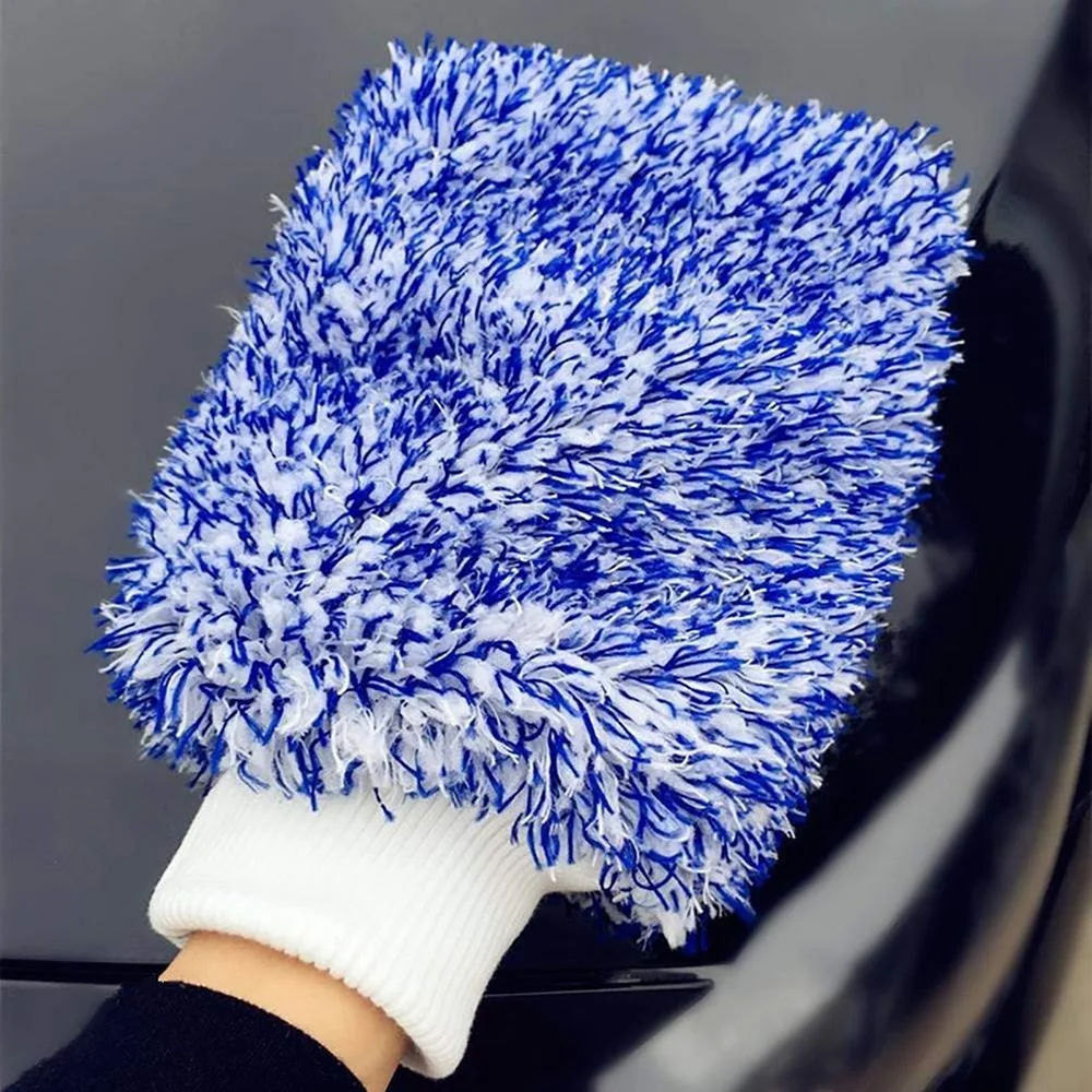Buy Car Cleaning Glove Ultra Soft Car Wash Mitt Easy