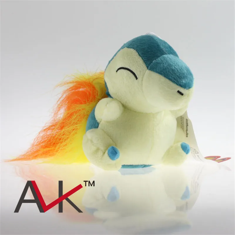 Japan Plush toys 6" tomy Cyndaquil Plush Toys 15cm Cute Cyndaqu Stuffed