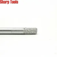 מיל עבור Bit נתב מיל סוף ישר 6-12mm Shank Diamond Cutter עבור אריחי אבן גילוף חרט מכונת מזל CNC כרסום חיתוך כלי (4)