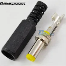 DANSPEED 1 шт. 4,8x1,7 мм разъем питания постоянного тока штекеры Jack кабель желтая головка пластиковая ручка разъем зарядное устройство адаптер