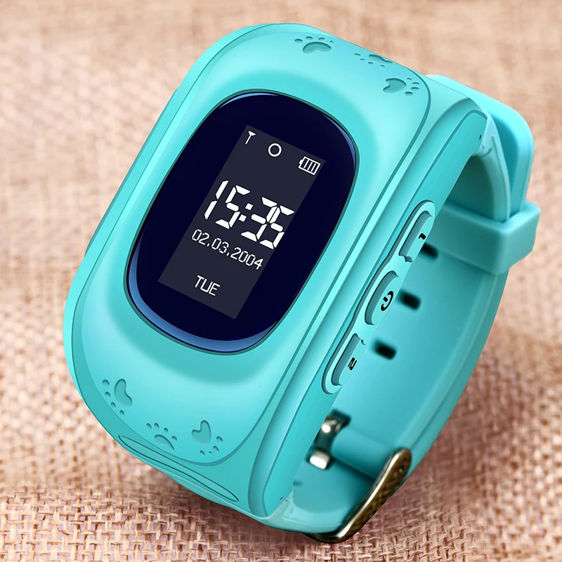 Children Smart Watch SOS Emergency Call Remote Monitoring Digital Reloj inteligente LBS Secure Location Tracking | Электроника