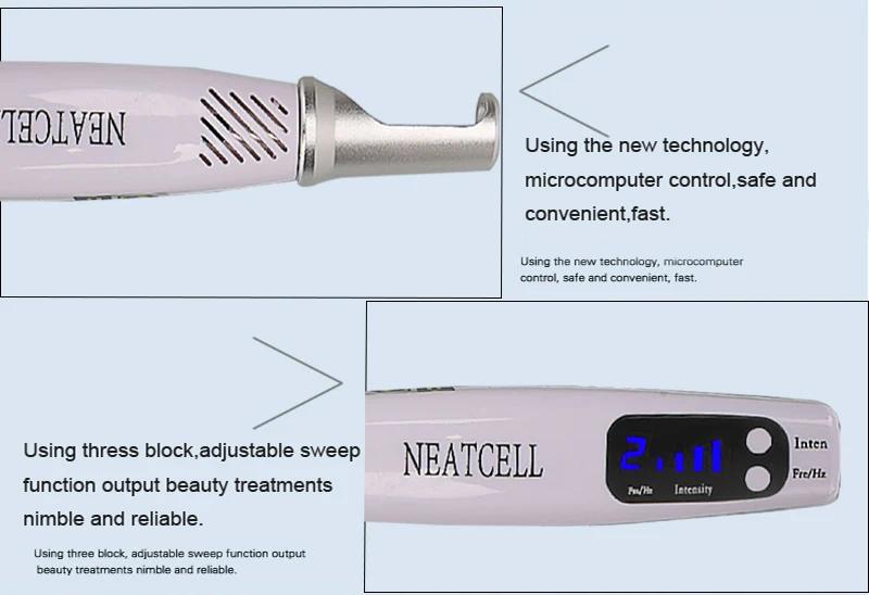 Picosecond лазерный светильник-ручка, терапия, тату шрам, удаление крот, веснушек, удаление темных пятен, устройство для ухода за кожей, устройство для красоты, Neatcell