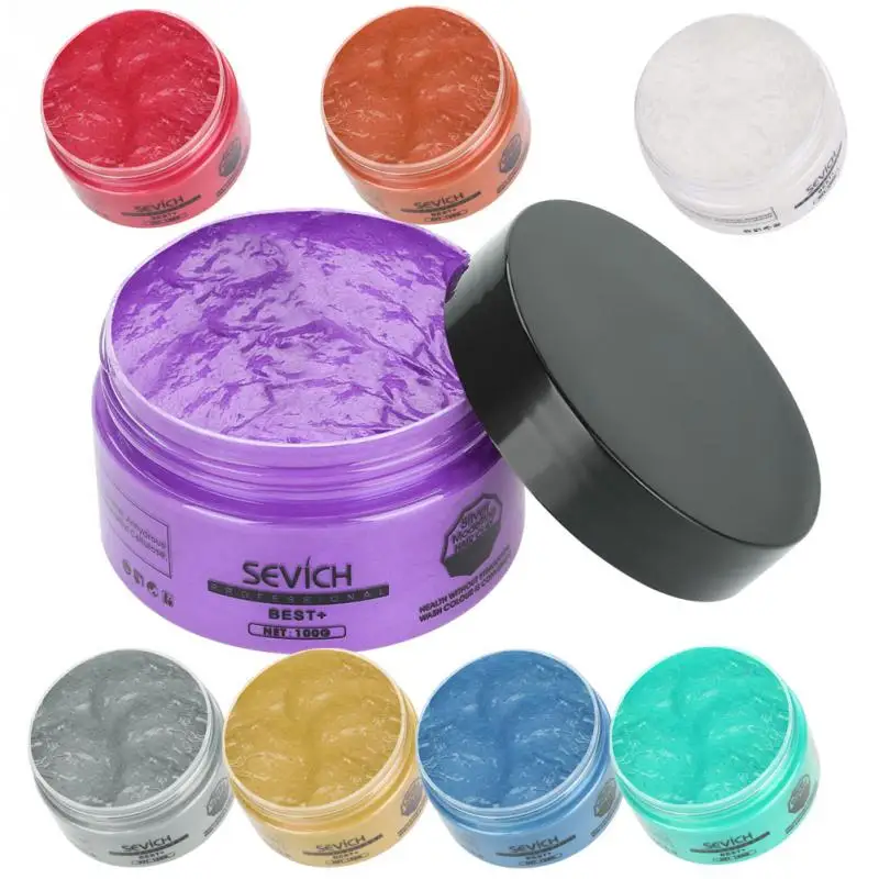 

Hair Coloring Wax Disposal Styling Modeling Cream Natural Hairstyle for Men Women Hair Dye Hair Color Hair Styling Coloring Wax