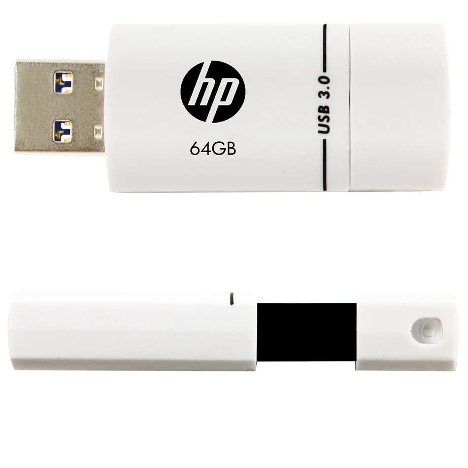Флеш накопитель HP USB 3 0 16 ГБ 32 64 128 флеш выдвижной кольцевая память запоминающая
