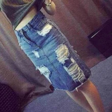 S M L XL XXL XXXL размера плюс, мини-юбка для девочек потертых штанов в ковбойском стиле, мини-юбка для девочек летняя одежда до колена Длина длинная юбка пакет хип-хоп юбок A943