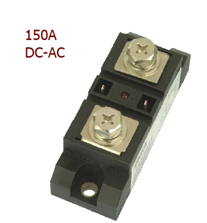 Высокое качество SSR 150A 3-32vDC до 75-480vAC промышленное твердотельное реле однофазный ssr