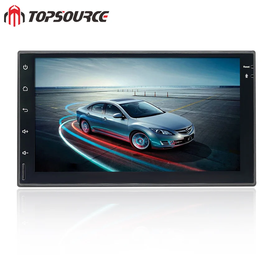 Perfect TOPSOURCE 7023 Universal 7 inch 2din  2 din Car Radio gps Anroid Autoradi0 player with rds bluetooth  For VW NISSAN TOYOTA HONDA 1