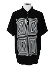Mens T Shirts Fashion 2016 Men Loose Bat Sleeve Short Sleeved Polo Shirt Large Code Bat