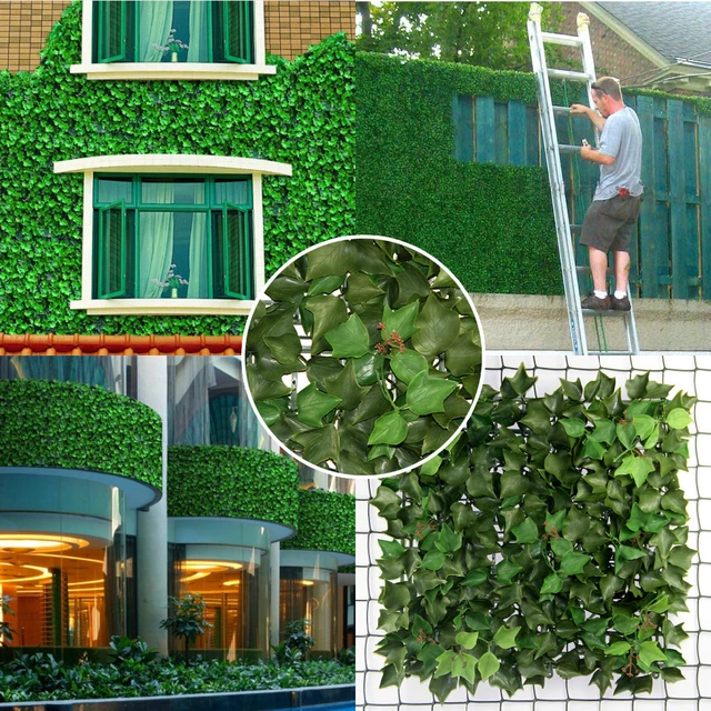 Buy ULAND Outdoor Artificial Ivy Hedges 3SQM Greeny