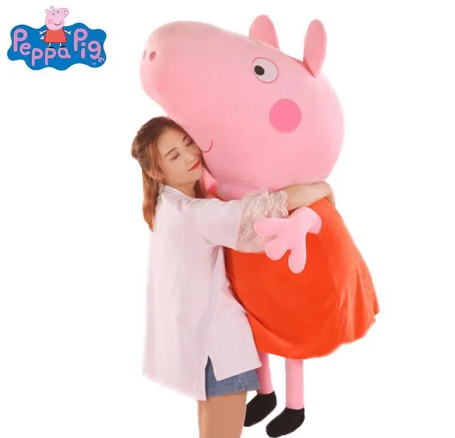 2018 hot 81cm 32'' Genuine Peppa Pig very big size Plush Toys Peppa