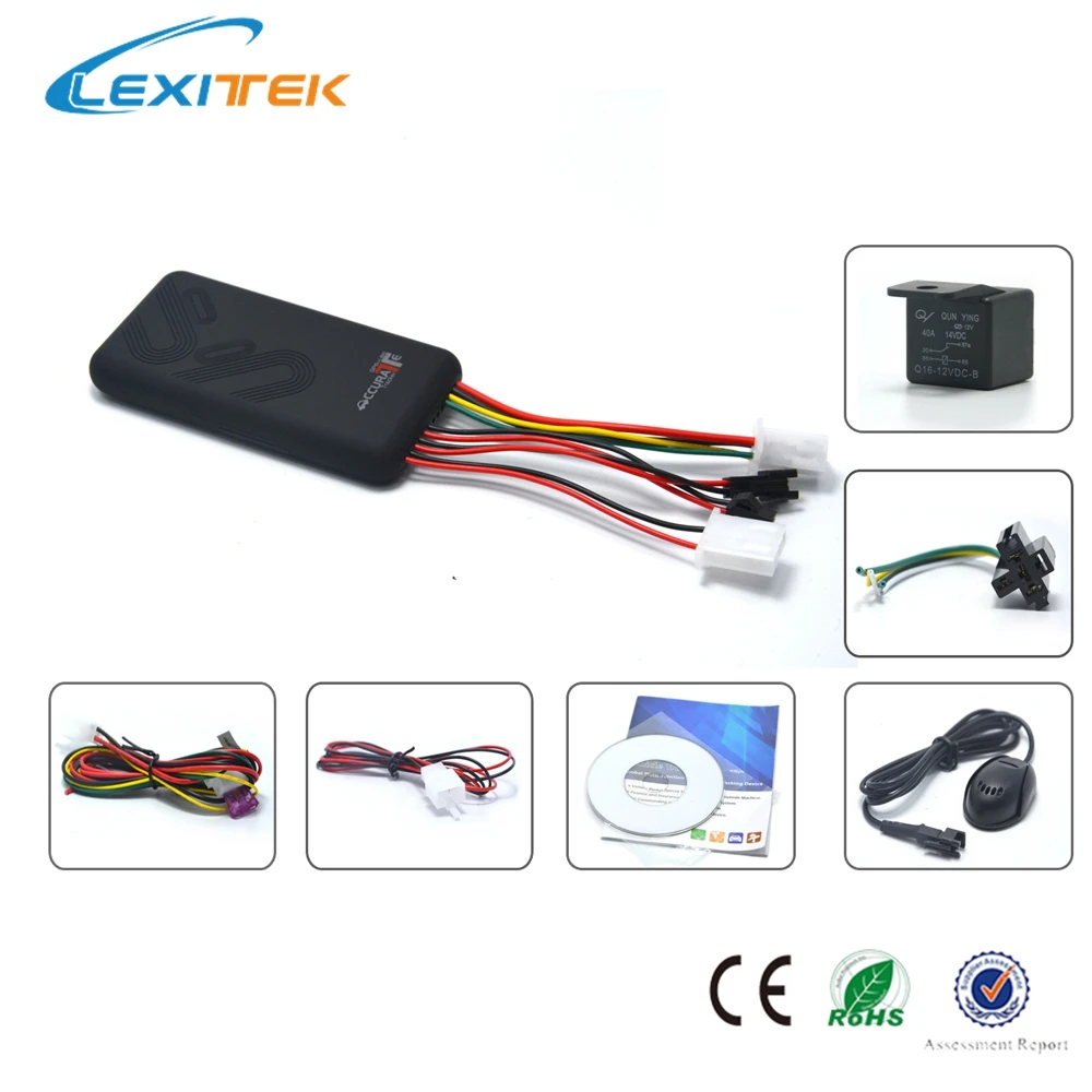 Gps Gsm Gprs Anti Theft Monitoring Car Tracker Black Free Shipping Dealextreme