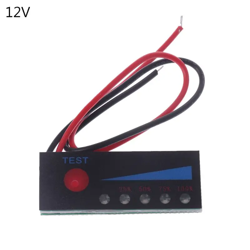 3 7 V 2S-4S 18650 литиевый 12V свинцово-кислотный индикатор емкости батареи тестер