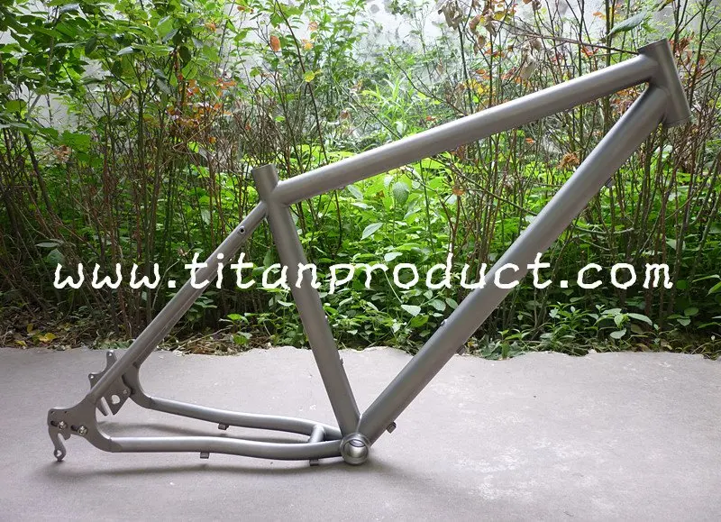 Титановая рама для горного велосипеда Rohloff hub