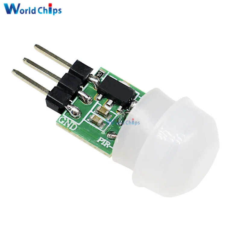 

10 pcs Mini IR Pyroelectric Infrared PIR Motion Human Sensor Automatic Detector Module AM312 Sensor DC 2.7 to 12V