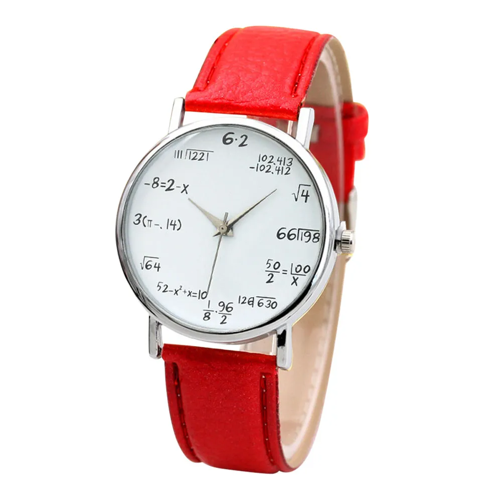 Горячая Распродажа, студенческие часы, математические часы без пояса, женские часы Relogio Feminino, Горячая Мода - Цвет: B