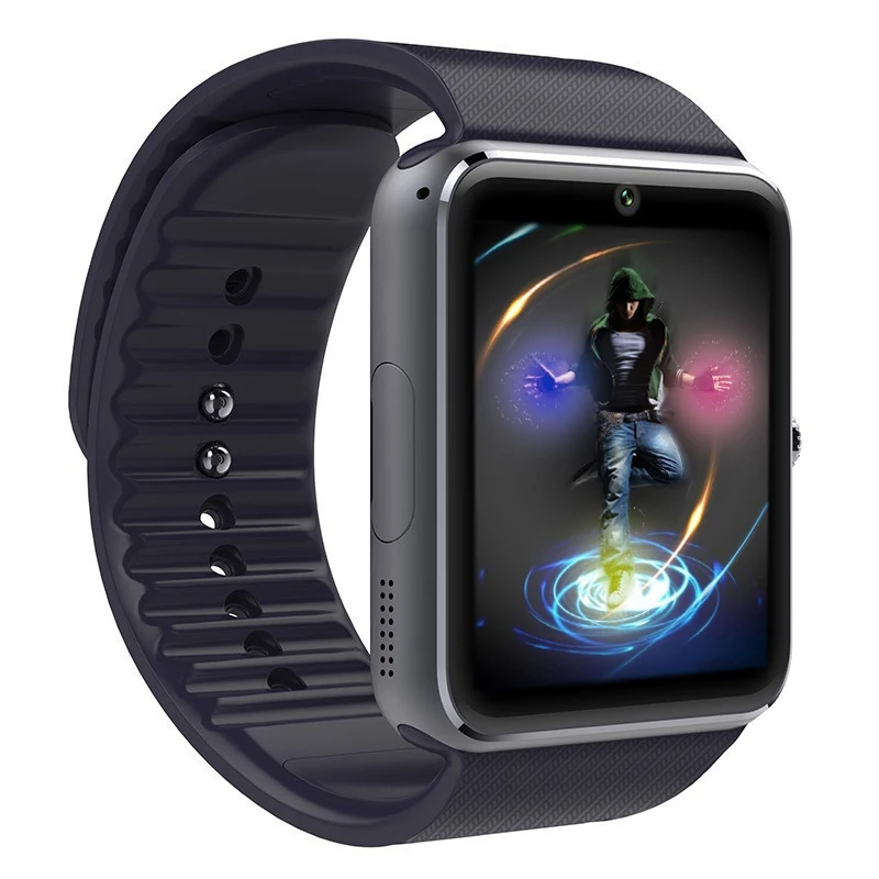 SmartWatch GT08 Bluetooth Smart Watch with Camera SIM card For IOS font b Android b font