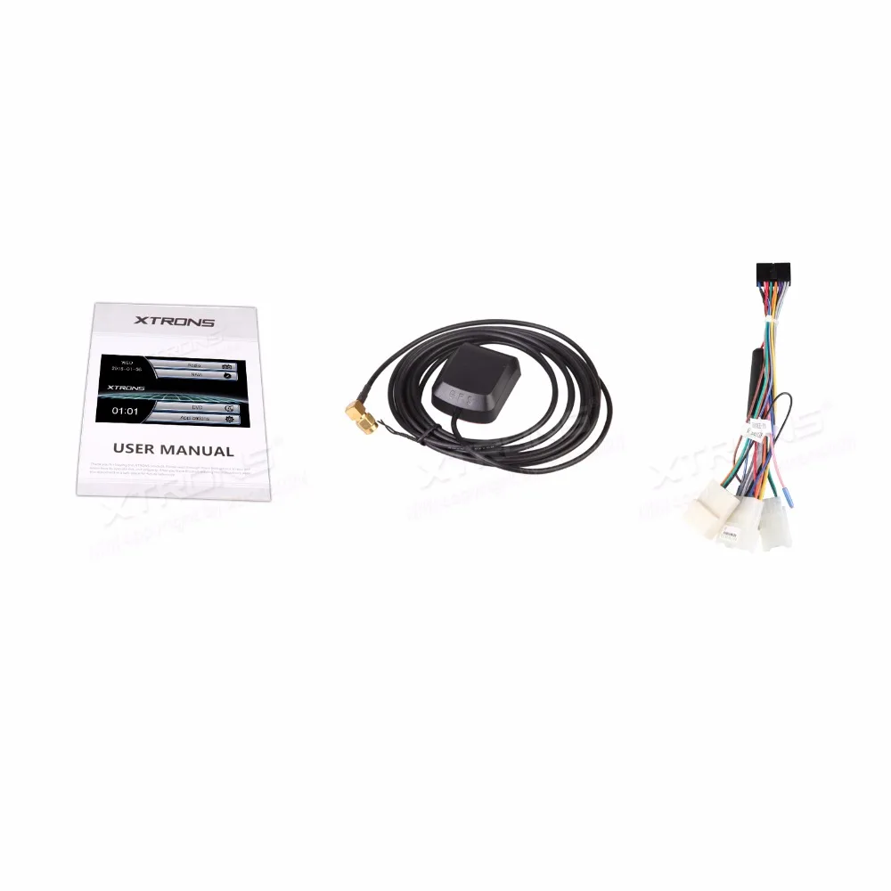 Автомобильный DVD плеер XTRONS с цифровым сенсорным экраном 6 2 дюйма GPS для Toyota RAV4 VIos