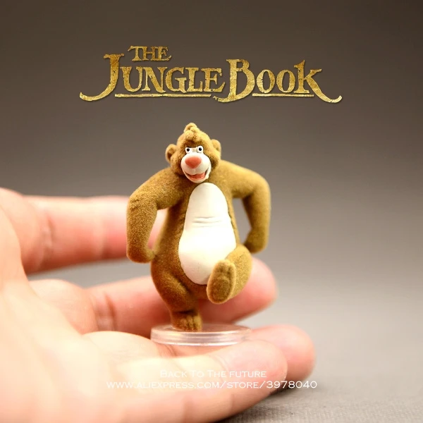 ディズニージャングルブック Baloo クマ 6 センチメートル人形アクションフィギュアアニメの装飾コレクション置物玩具子供のためのギフト Action Figures Aliexpress