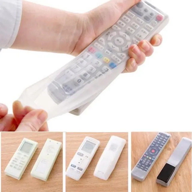 Silicone Sacchetto di Immagazzinaggio TV Telecomando Custodia protettiva Polvere Silicone Sacchetto di Immagazzinaggio TV Telecomando Custodia protettiva Polvere