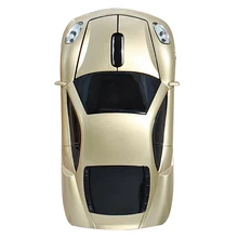 2,4 ГГц Беспроводная Автомобильная мини-мышь 1200 dpi Беспроводной Оптический USB игровая мышь для ПК ноутбук светодиодный свет 3D