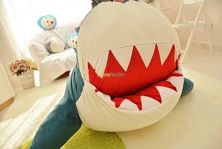 Fancytrader 200cm X 140cm Huge Giant Shark Bed Carpet Sofa Tatami, 2 Colors! Free Shipping FT90358 (9)