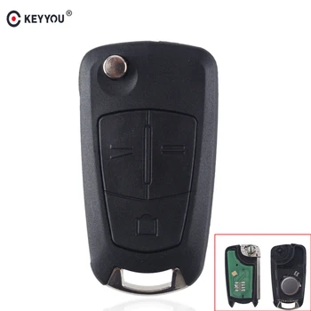 Chiave Telecomando per Vauxhall Opel Vectra C Signum 3 Tasti 433MHz PCF7946 