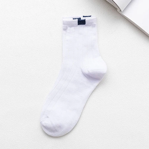 5 пара/лот = 10 шт., носки высокого качества Модные женские удобные носки в полоску хлопковые тапочки для девочек всесезонные женские носки - Цвет: Bai B