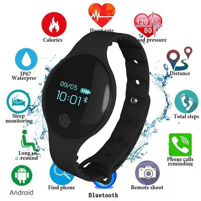 

Color Touch Screen Smartwatch Motion detection Smart Watch Sport Fitness Men Women Wearable Devices For IOS Android KidsChildren