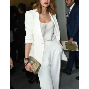 

New Limited New Full Women Evening Pant Suits Women Ladies Business Office Tuxedos Formal Fashion Work Wear Suit Bespoke