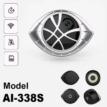 

Silver Version Super Mini Portable WiFi Security DVR Camera with Motion Detection Magnetic Bracket Universal Install Free APP
