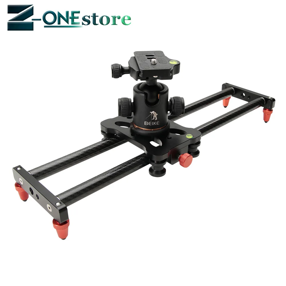 40cm DSLR Camera Video carbon fiber Slider Track Dolly Rail Stabilizer System for Canon Pentax Sony Camcorder SLR DV Movie Film