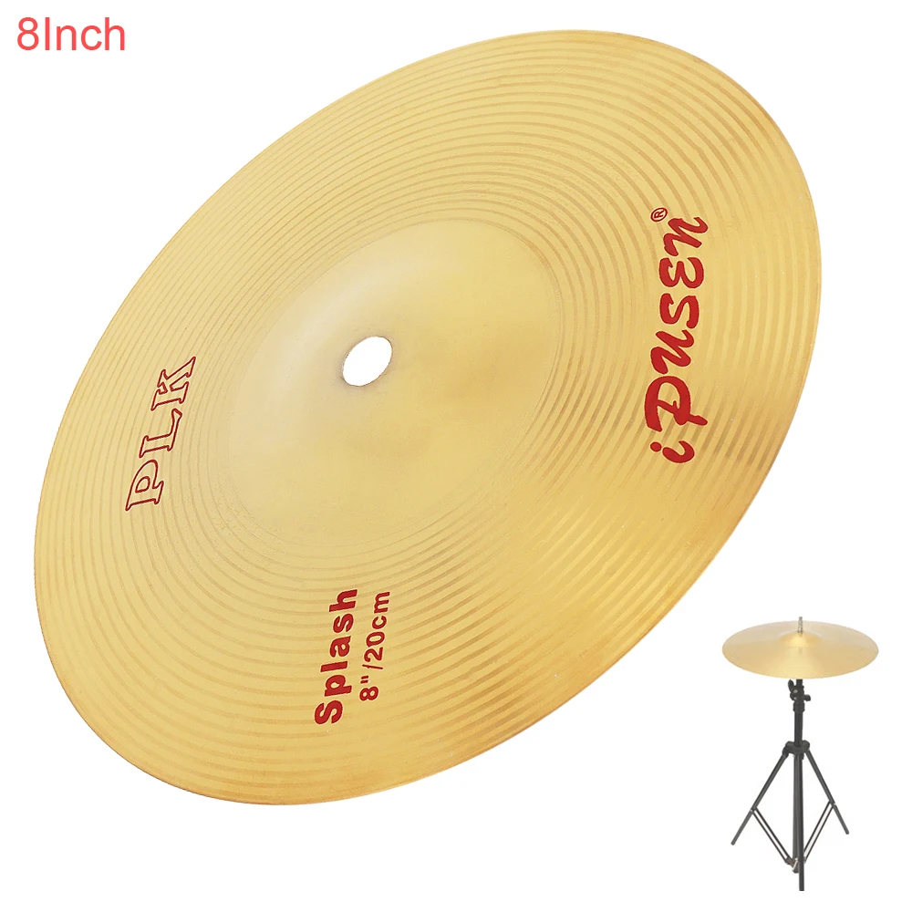 Buy 8 Inch Copper Crash Drum Durable Brass Alloy