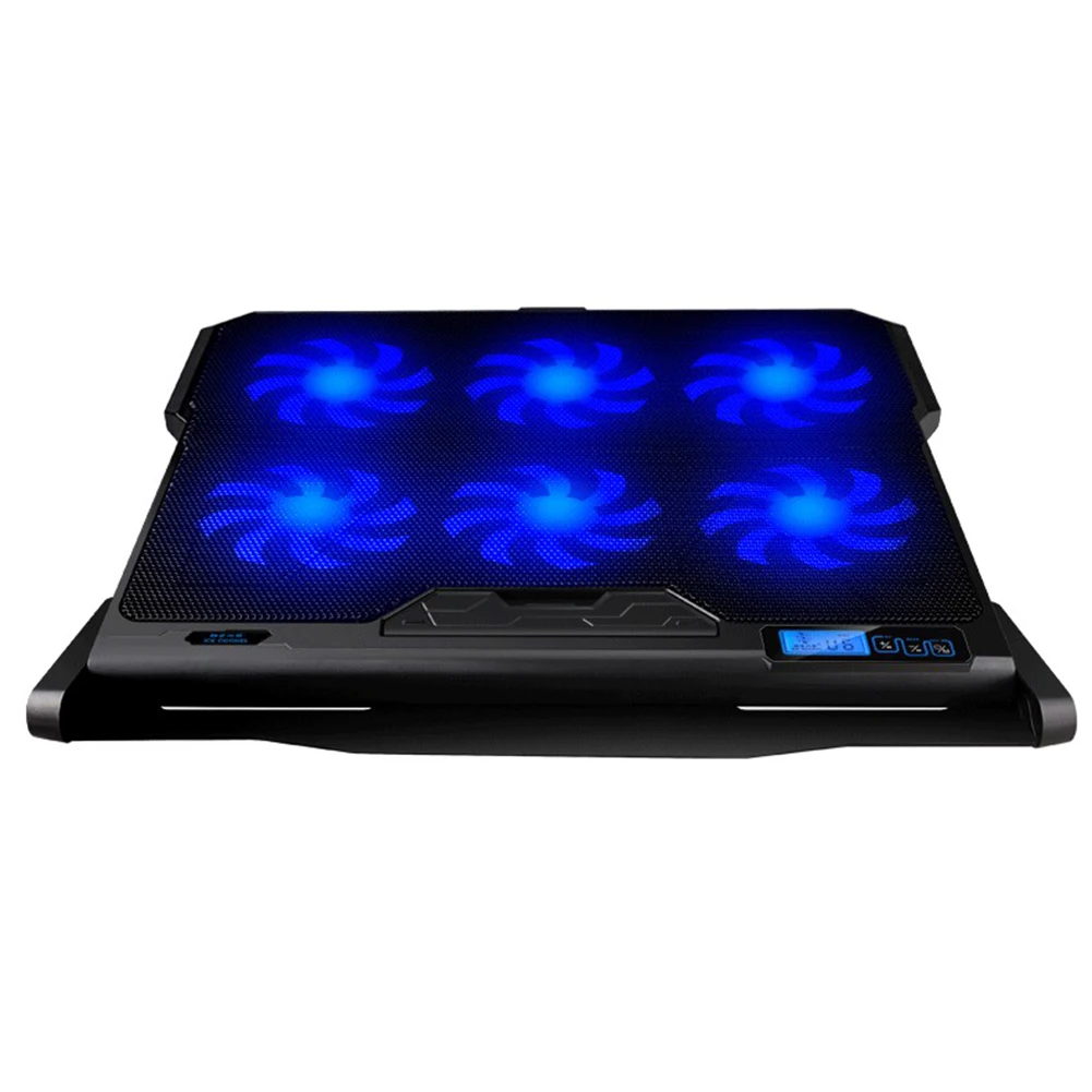 

Ultra Thin Laptop Cooling Pad Adjustable Stand Notebook Ventilation Fan USB Computer Bracket Cooler