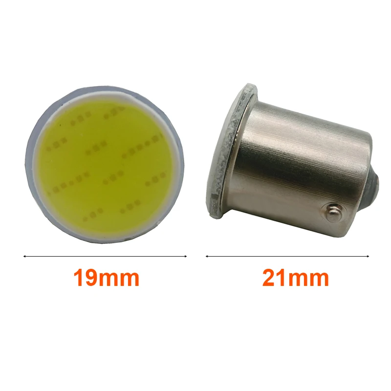 1x P21W 1157 Bay15d 1156 BA15S светодиодный Поворотная сигнальная лампа COB Автомобильный