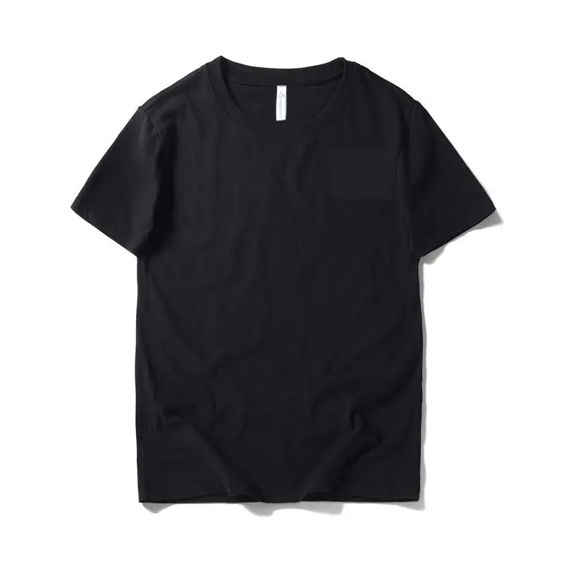 

2019 Fashion New Men's T-shirt Retro Brand Round Collar for Men's Short Sleeve Black and white T-shirt gift GY360