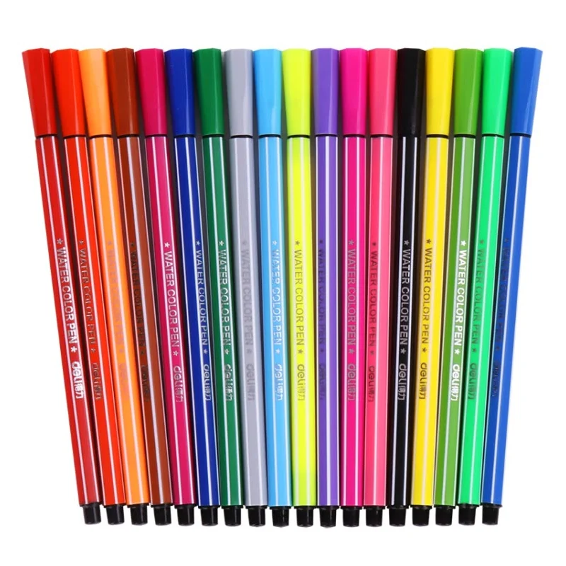 

12/18/24/36 Colors Pen Art Markers Children Watercolor Pen Set Artist Drawing Watercolor Marker Pen Art Supplies