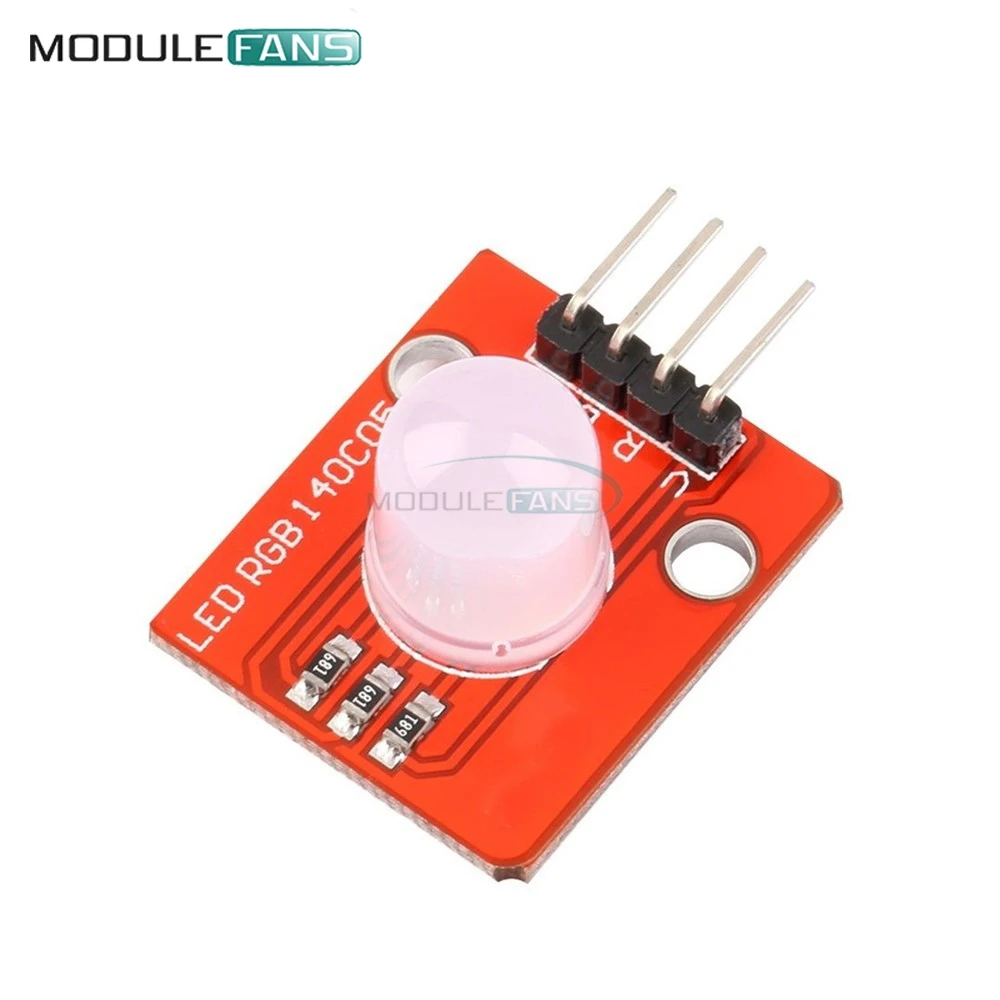 Светодиодные модули RGB 10 мм 2 шт. светоизлучающие диоды для Arduino STM32 5 в M92|diode module|diode