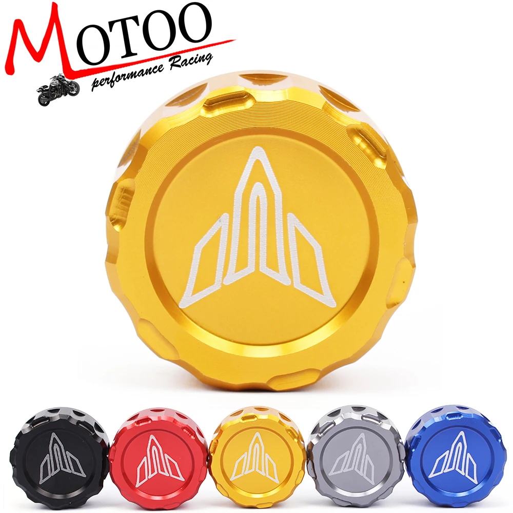 

Motoo - Rear brake reservoir cover caps CNC Cylinder Reservoir Cover For Yamaha MT07 MT-07 MT09 MT-09 FZ09 2013 2014 2015 2016