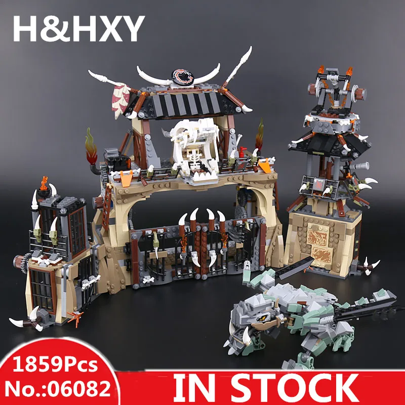

IN STOCK LEPIN NEW 06082 1859Pcs Ninjago Series The 70655 Dragon Pit Set Building Blocks Bricks Kid Toys Christmas Gift