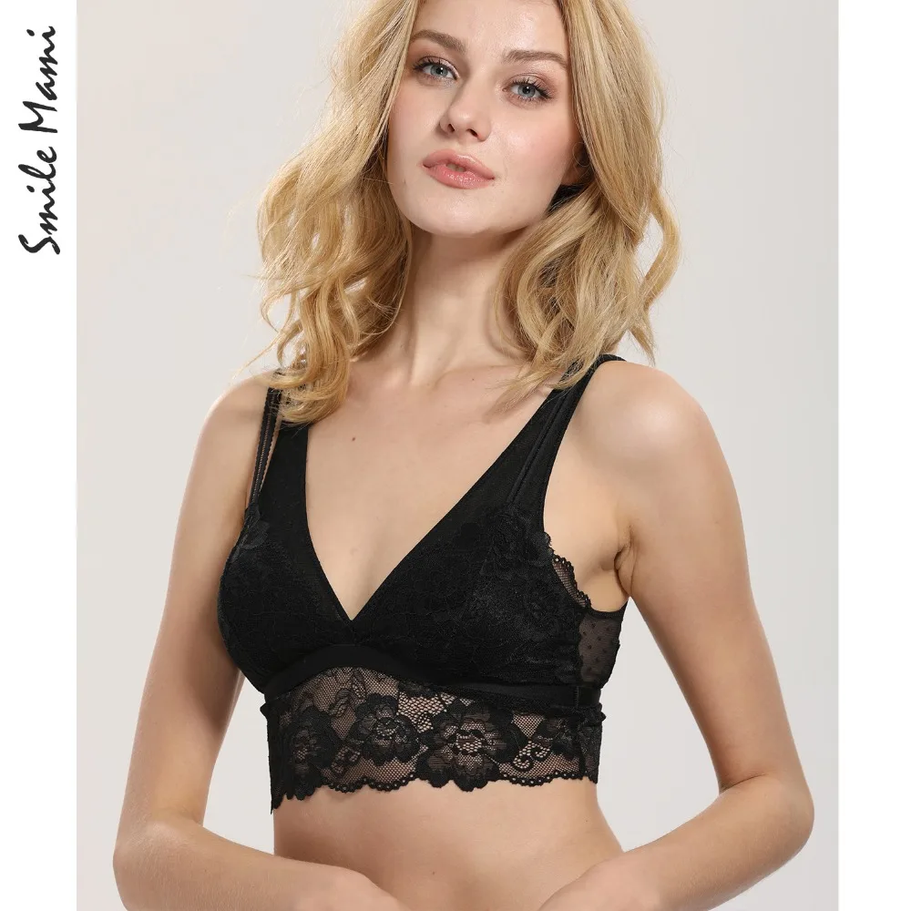 

MOMANDA Women's Lace Bralette Maternity Nursing Bra Breast Feeding Underwear with Removable pads