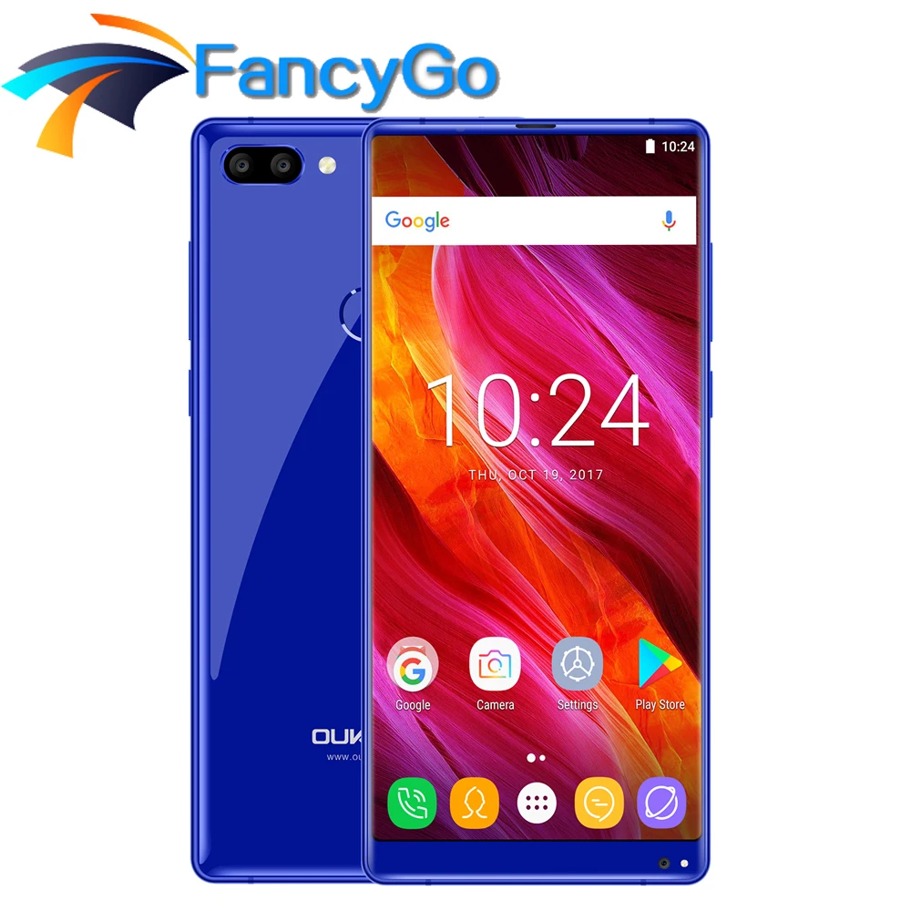 Oukitel MIX 2 Android 7 0 MTK6757 восьмиядерный смартфон 6 ГБ 64 5 99 дюймов Full HD 18:9 Дисплей двойной