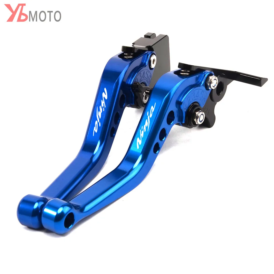 Alavancas de Freio de Embreagem da Motocicleta para Ninja300 Dobrável Extensíveis Ninja250r Z300 2020-2020 2008-2020 Cnc 300r Z250sl 7 Embreagem Da Motocicleta Para NINJA300 300R Z250SL