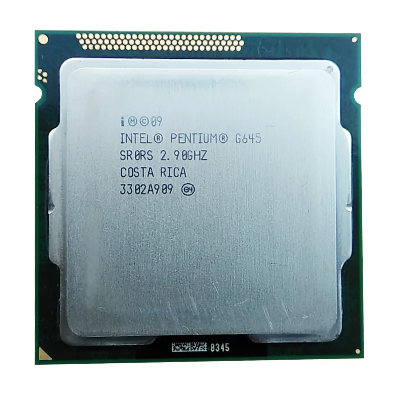 Процессор intel Pentium G645 cpu/3 M 2,90 GHz LGA 1155 TDP 65W H61 B75 81 B85 материнская плата оригинальная материнская плата Pentium двухъядерный процессор