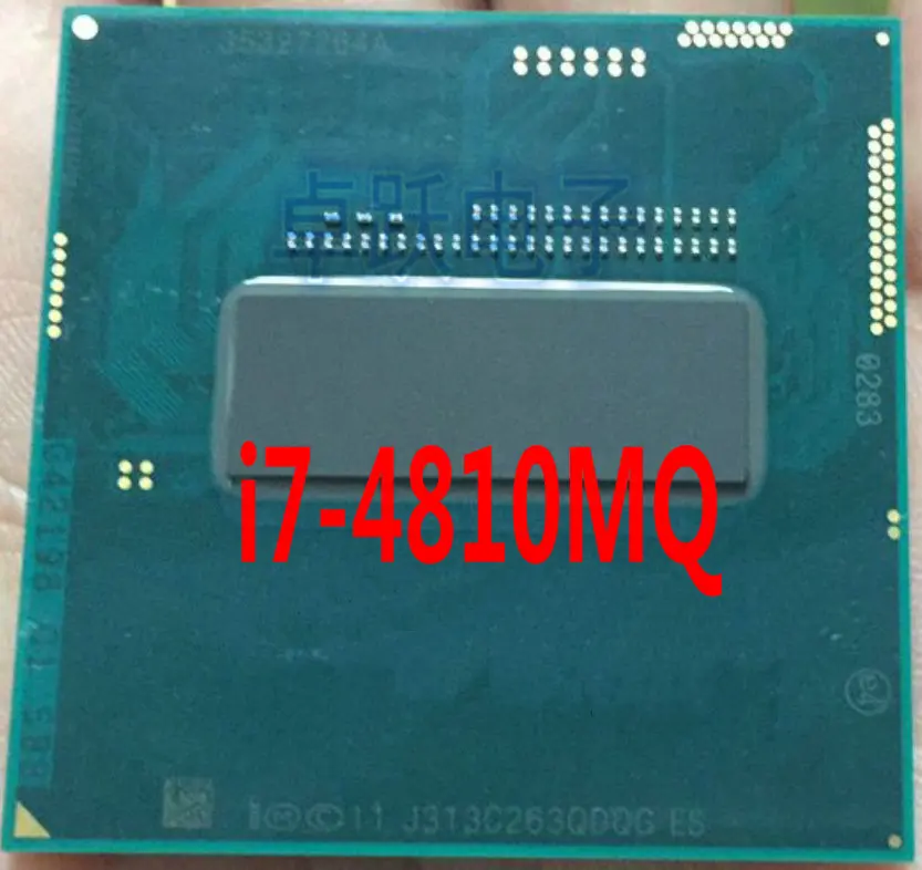 Intel latop core QS/ES i7 4810MQ QS QDQG Haswell 2,8G/3,8G 6M 47W процессор для ноутбука
