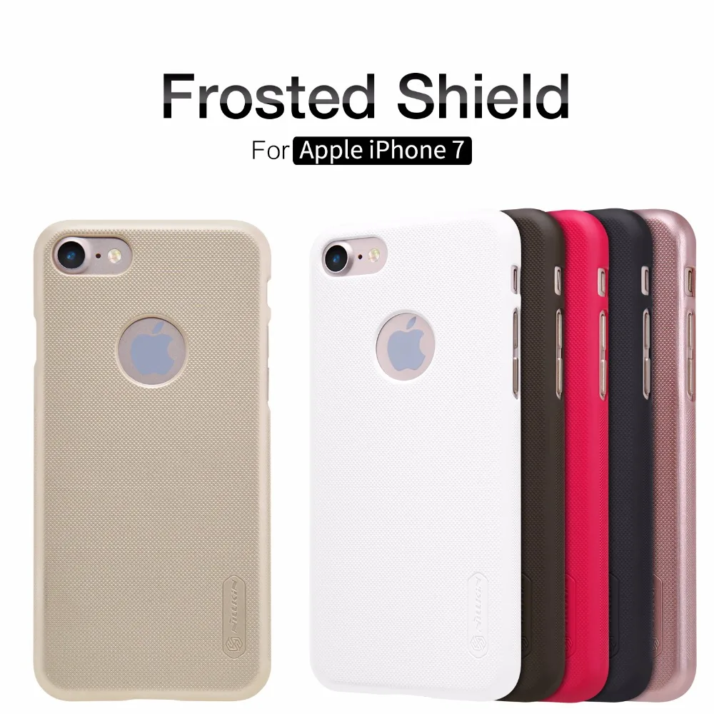 

Nillkin Frosted For Apple iPhone 7 iphone 8 iphone 7 plus 8 plus Shield Cover Plastic Case Mobile Phone With Retail Package