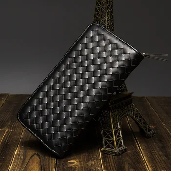 

012918 new hot unisex women men fashion long design zipper wallet