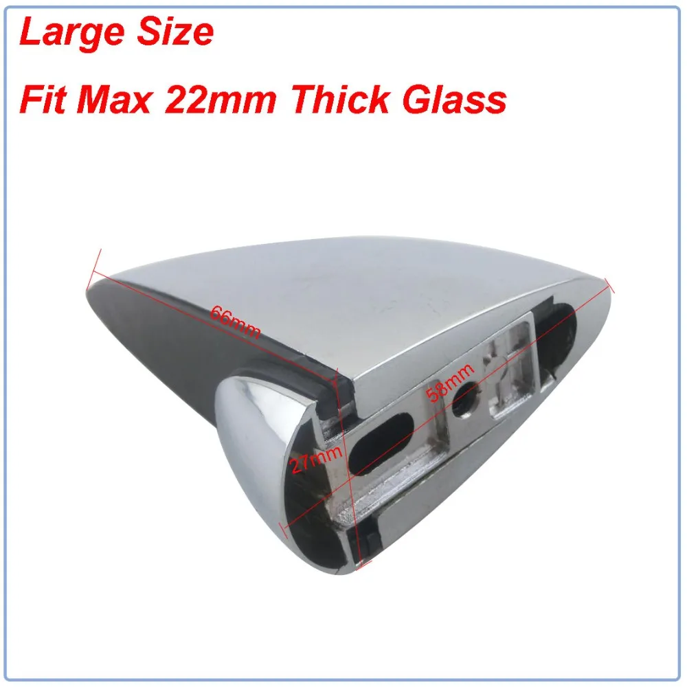 2 шт очень большие стеклянные зажимы Макс Fit 32 мм толщина стеклянная полка кронштейн держателя цинковый сплав зажим для стеклянных зажимов