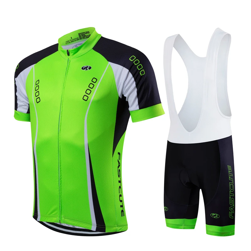 

fastcute Flour Green Maillot Cycling Jersey Bicycle Wear Ropa Ciclismo Rock Bicycle Uniform MTB Bike Clothing Cycling Clothes